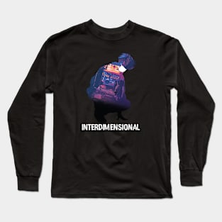 INTERDIMENSIONAL #6 Urban Spirit Dark Colors Long Sleeve T-Shirt